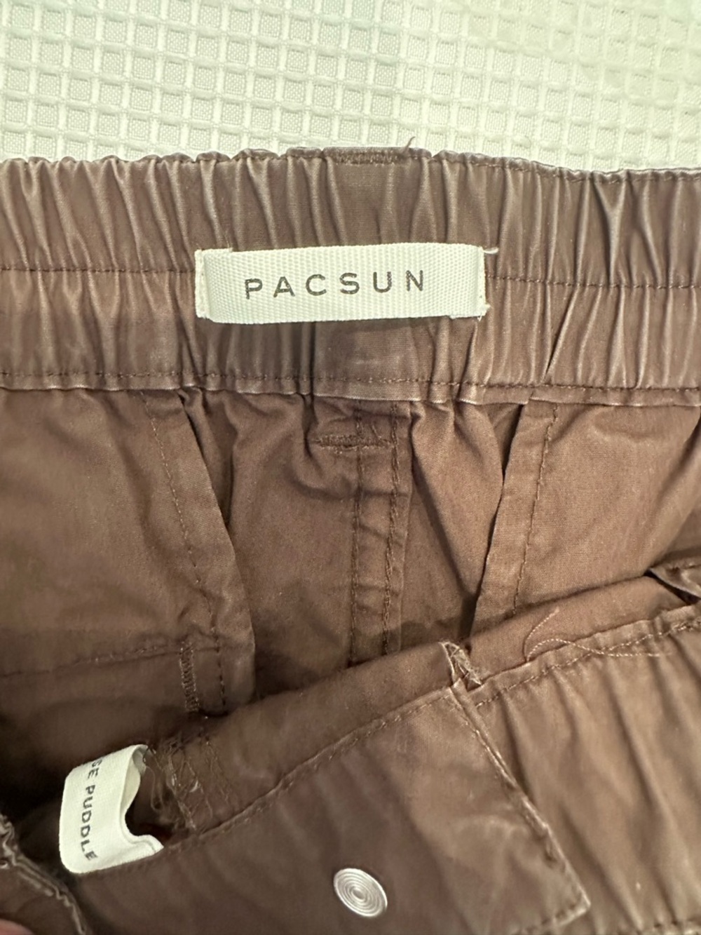 Pacsun Low Rise Puddle Cargos - Picture 2 of 5